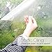 rabbitgoo Window Privacy Film, Decorative Rainbow Window Film, Static Cling Prism Stained Glass Sticker, Anti-UV Front Door Glass Covering for Home, 23 x 78.7 inches