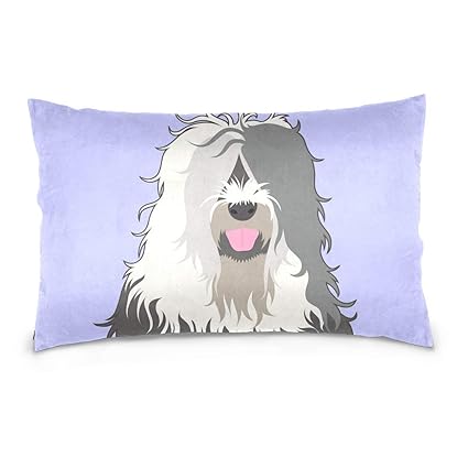 Amazon Com Eieskpo Old English Sheepdog Double Sided Printed