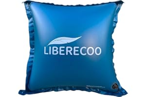 LIBERECOO 4'x4' Pool Pillows for Above Ground Pools, winterize Pool Closing kit Winter Pool Pillow.Super Durable & Strong Cold Resistant Easy Centering,Rope Included