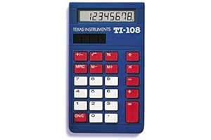 Texas Instruments TI-108 Solar Power Calculator/Teacher’s Kit (set of 10)