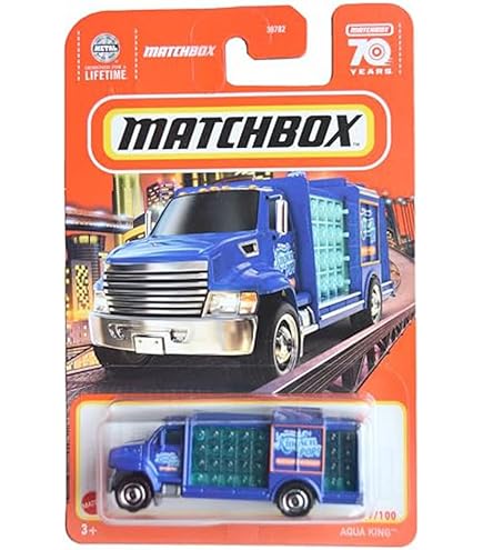 Matchbox CY16 - Scania Truck & Trailer (Matey) Bleu - échelle 1/90 - Occasion