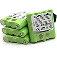 (4-Pack) 4.8V 1000mAh Ni-MH Replacement Battery for Motorola KEBT-072, KEBT-072-A, KEBT-072-B, M370H1A, BNH370, Midland BATT8R, Compatible with TalkAbout FV700R, SX700, SX700R, SX710 Two-Way Radios