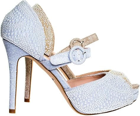 glitter mary jane heels