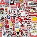 Brand Supreme Laptop Stickers Vinyl - 47 Pack Fashion Cool Waterproof Decals Suitable for Water Bottle Car Motorcycle Bicycle Bumper Skateboard Helmet Luggage Phone Case Decoration Gift [No-Duplicate]
