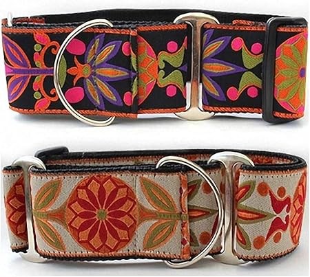 extra wide martingale dog collars