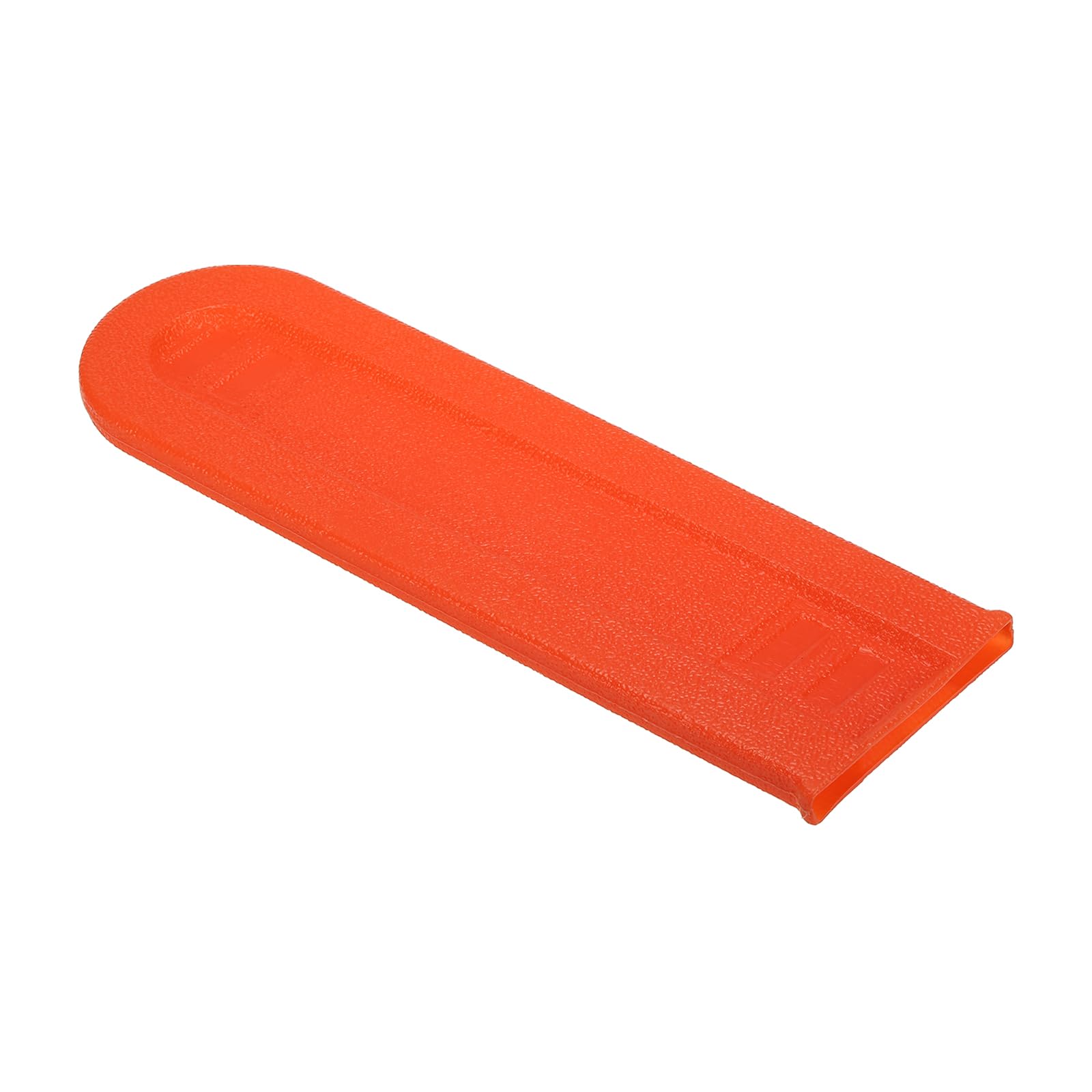PATIKIL 12 Inch Chainsaw Chain Cover, Chain Saw Bar Protective Cover Plastic Chainsaw Saw Bar Scabbard Cover for Garden Chainsaw, Orange