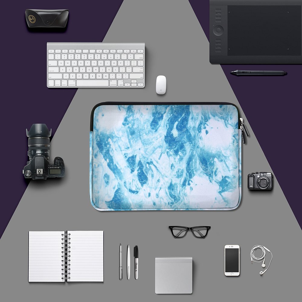 Sancyacc 15 Inch Laptop Sleeve, Water-resistant 360°Shockproof Protective Laptop Case with Pocket for 15-15.6 Inch for Macbook Pro/Samsung/Sony Notebook Display Case Bag 15\