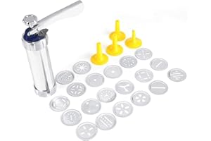Cookies Press Kit, Cookies Machine, Cookie Mold, Cookie Press Maker Kit, Stainless Steel Cookie Press Kit Cookie Biscuit Mach