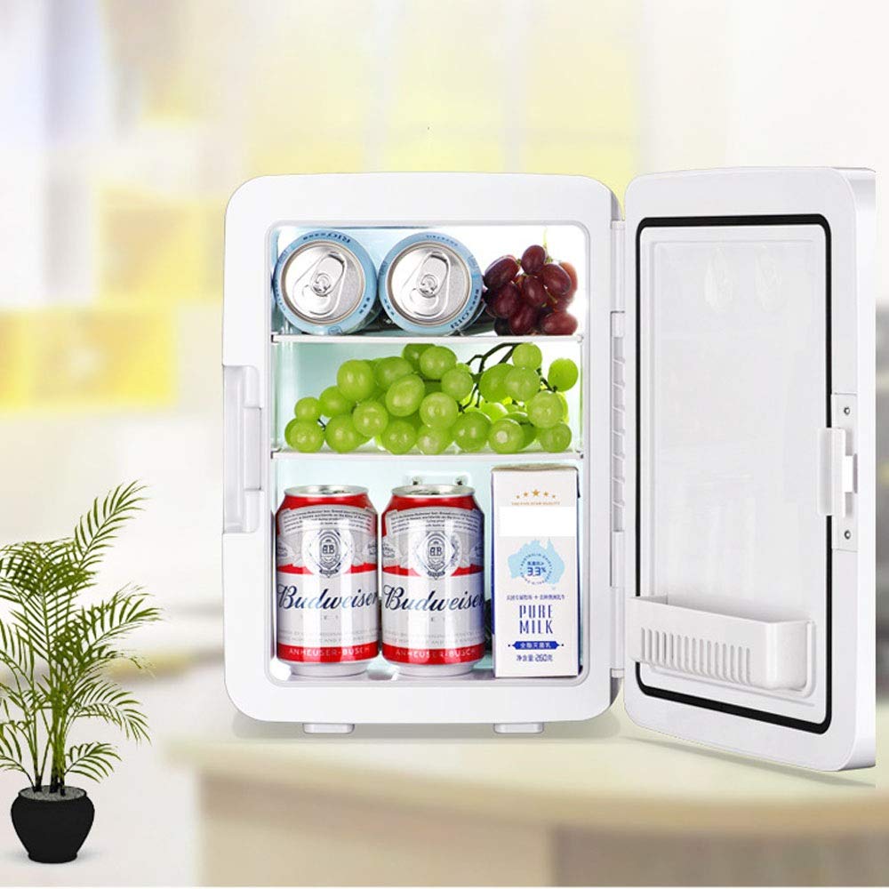 Mini caja de hielo Mini refrigerador refrigerador y calentador ...