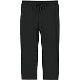 Weintee Women's Plus Size Petite Cotton Pants with Pockets