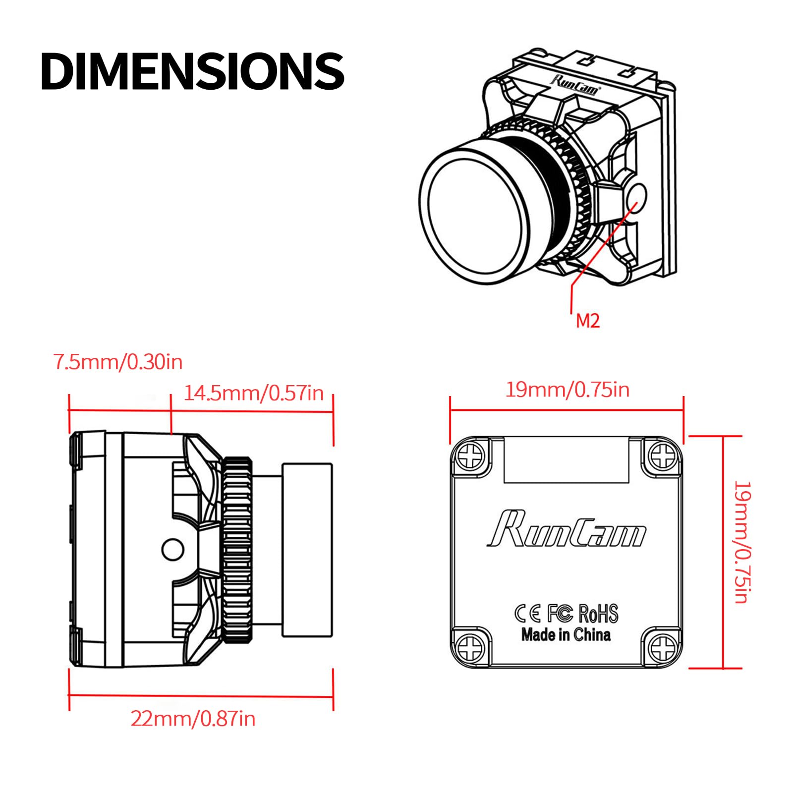 RunCam FPV Camera Phoenix 2 Special Edition