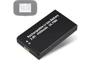 WRUMI MiFi 8800L Battery Replacement for Inseego: 3.8V 4400mAh 16.7Wh Verizon MiFi 7730L Battery for Novatel Jetpack MiFi 8800L 7730L Mobile Hotspot 40123117
