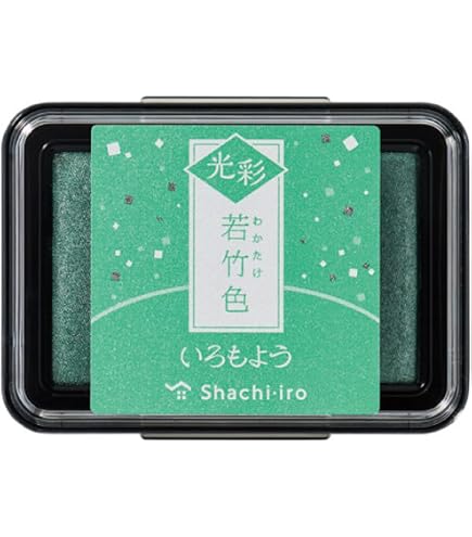 Amazon.com : Shachihata Oil-Based Ink Pad Iromoyo Kosai Glow Stamp