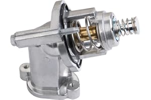 MITZONE Engine Coolant Thermostat Housing Assembly Compatible with 2016-2022 Chevy Camaro Colorado 2017-2022 GMC Canyon 201-2022 Cadillac CT5 CT6 ATS Aluminum