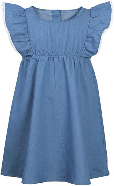 blue cotton sundress