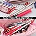 Facial Hair Remover for Women Stainless Steel Epilator Removes Facial Hair from the Roots, FAMILIFE