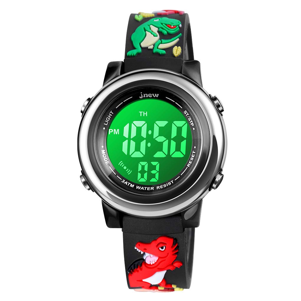 VenSten Watch for Boys 3-10 Year Old, Kids 3D Cute Cartoon Waterproof Analog Quartz Outdoor Sport Little Children Toddler Wrist Watch Toys for 3-10 Year Old Boys Girls Birthday Present Gifts — image 1