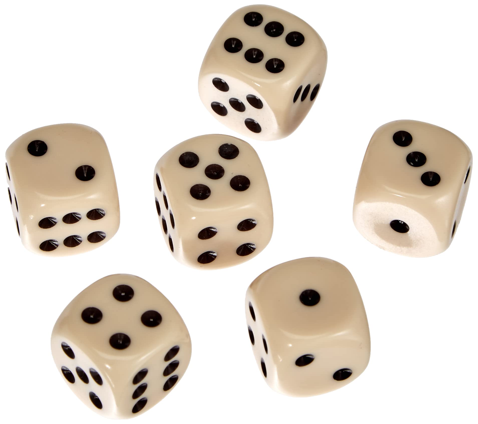 Amigo Spiel + Freizeit Cube Set – Ivory W6 (6 Cubes)