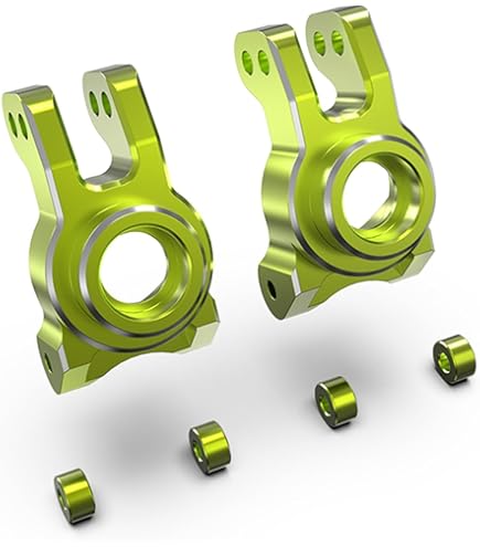 Amazon.com: AMORIL Upgraded 2pcs Aluminum Front Steering Hub for