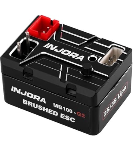 Amazon.com: HOBBYWING QUICRUN WP 1080 G2 Brushed 2-3s ESC : Toys