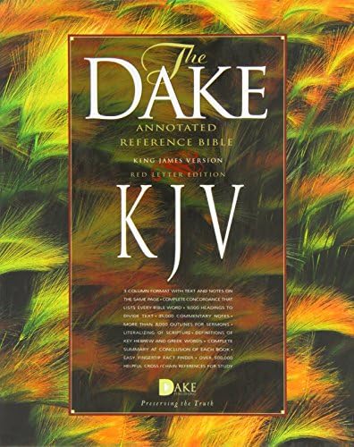 Dake's Annotated Reference Bible-KJV