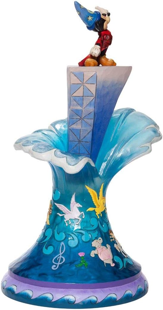 Disney Traditions 6007053 Sorcerer Mickey Masterpiece Figurine, Multicolor - Image 4