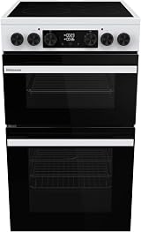 Hisense Freestanding Ceramic Cooker Double Oven 69/43 L White A Rated