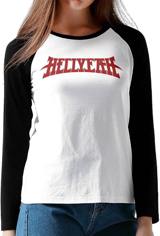 Hellyeah American Heavy Metal Band WOMEN Long Sleeve Raglan T Shirts