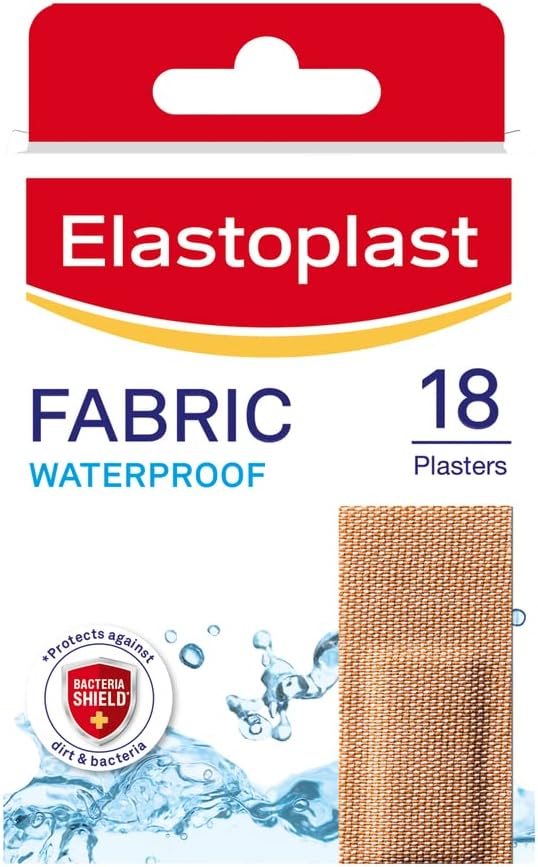Elastoplast Waterproof Fabric Plaster Strips 18 X Large Pack