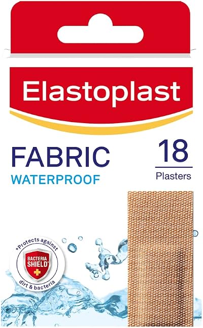 Elastoplast Waterproof Fabric Plaster Strips 18 X Large Pack