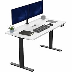 VIVO Electric 55 x 28 in Standing Desk, Memory