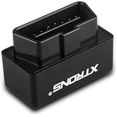 XTRONS Wireless Bluetooth OBD2 Android OBDII Car Auto Diagnostic Scanner Tool Torque Special for XTRONS Android Car Stereo for Ford for Cadillac for Lexus for VW for Porsche for BMW (TQ101 TME100L)
