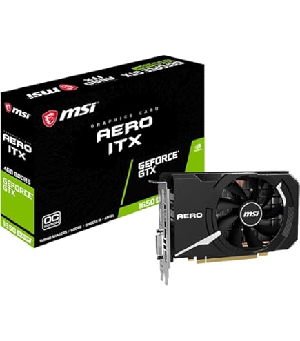 Amazon.com: MSI GeForce GTX 1650 D6 Ventus XS OC Graphics Card
