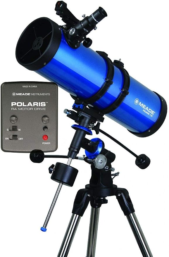 Telescopio Reflector Meade Polaris 130 EQ Motorizado Amazon.es