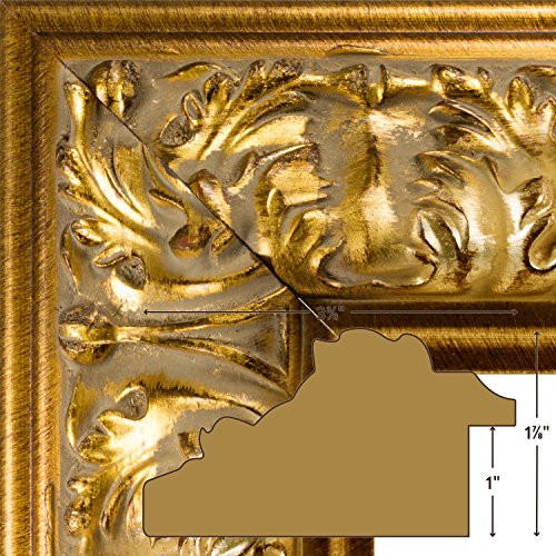 Craig Frames Barroco, Antique Gold Baroque Picture Frame, 20 by 30 Inch