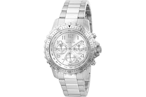 Invicta Men's 1326 Invicta II Chronograph Black Dial Two-Tone Stainless Steel Watch