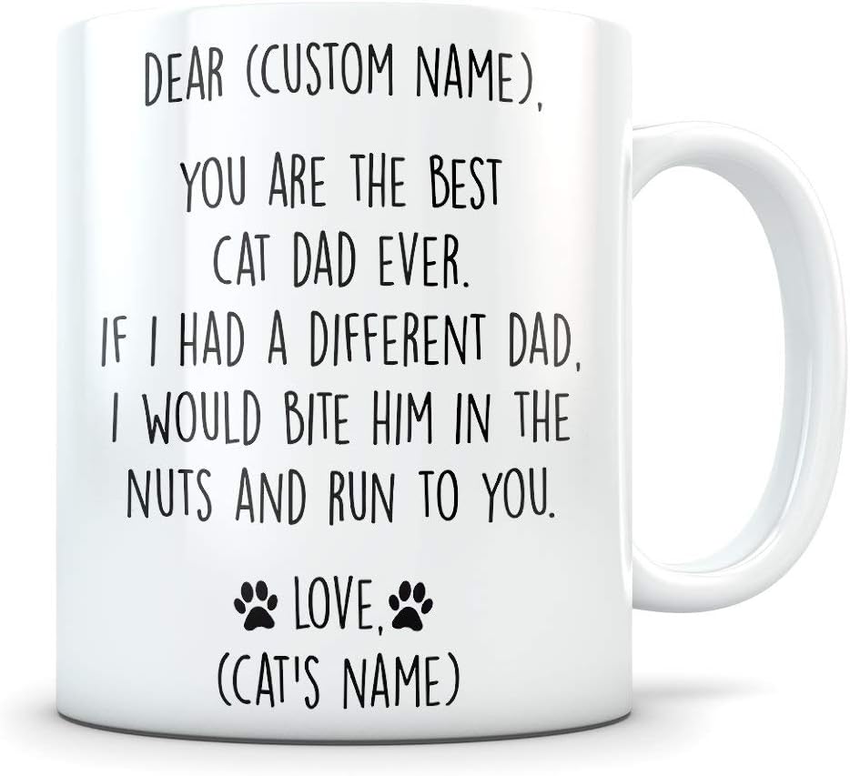 gearbubble cat dad mug