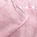 USTIDE Pink Lace Towels Set, 1 Bath Towel 2 Hand Towels Ultra Soft Highly Absorbent Cotton Face Towels Soft Hand Towels for Bathroom,Shower Towel (Pink, 3Pcs)