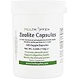 Zeolite 240 Capsules | Detox | Clinoptilolite 95% | 3X Activated | Natural Mineral Dust Less-Than 2 µm | Heiltropfen®