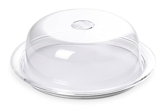 title=Omada M4660 Tortiera Globo, in Acrilico, Vassoio Trasparente
