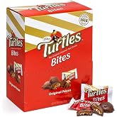 DeMet's Turtles Bites - Original Pecan - Individually Wrapped Candies - 0.58 oz. Pieces - One 25.5 oz. Box