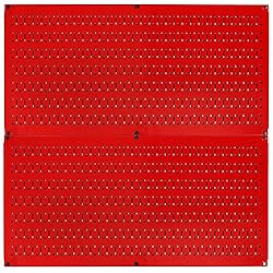 Wall Control Pegboard Rack Horizontal Metal