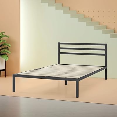 Zinus Mia Modern Studio 14" Platform Metal Bed Frame, Twin