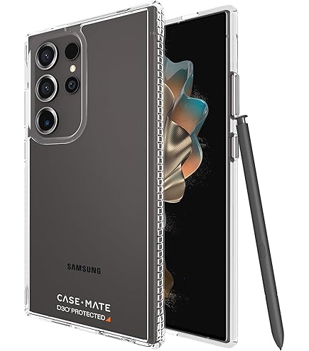 【どぐろう】Samsung Galaxy S24 グレー ケース付き Samsung Galaxy S24 Ultra（ギャラクシーS24ウルトラ）のアクセサリー スマートフォン本体