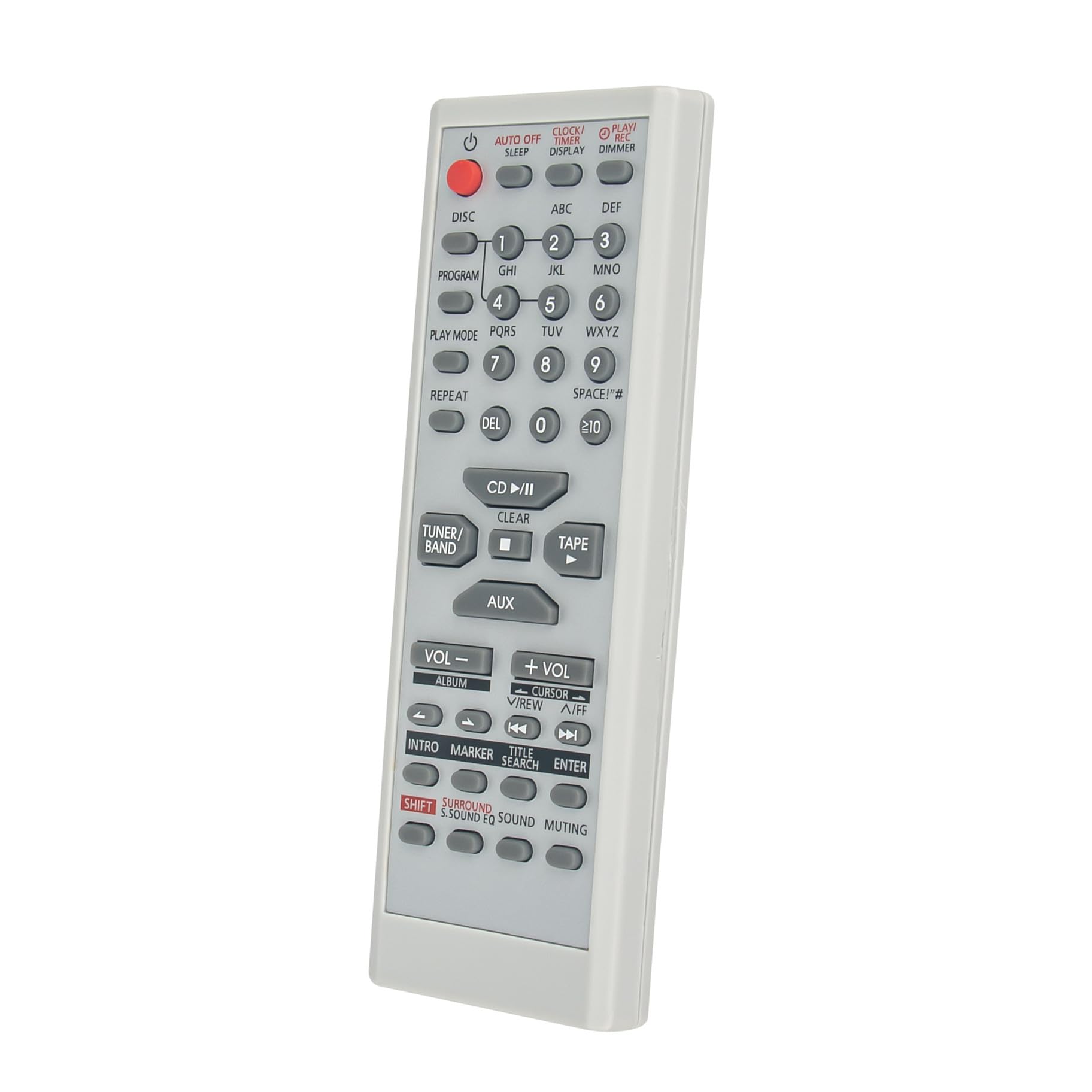 EUR7711150 VINABTY Replace Remote Control Fit for Panasonic Audio System SAPM19 SAPM193 SAPM19P SCPM19 SCPM19K SAPM193P RTEUR7711150