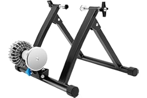 ZESTARDAIR Bike Trainer, Indoor Bike Trainer Stand for 26-29" & 700C Wheels, Bicycle Training Stand 330 Lbs Load Bearing Bicycle Stationary Stands for Indoor Riding
