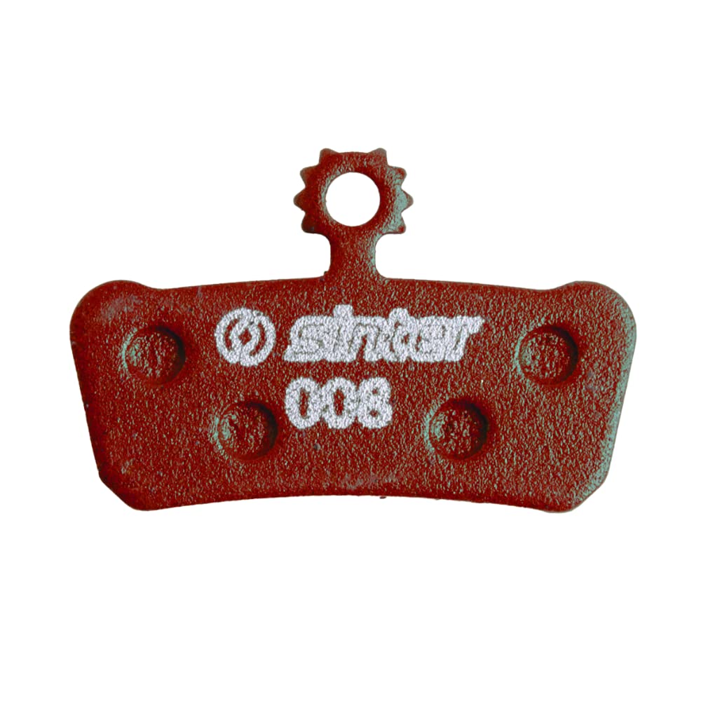 Sinter Disc Brake Pads - 008 Avid SRAM Red S514 - Single Pair Blister Pack 2022: Red One Size