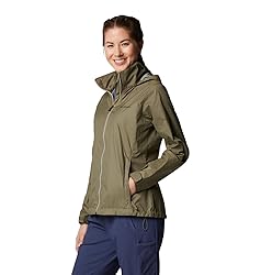 Columbia Womens Switchback IV Rain Jacket, Stone