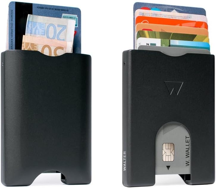 Aluminum Cardholder Wallet | Matte Black