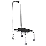Vaunn Medical Foot Step Stool with Handle and Anti